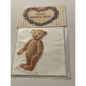 New Peck-Gandre Bedelia Bear paper Doll And Clothes OC7